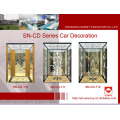 Elevator Cabin St. St Frame with White Acrylic Lighting Panel (SN-CD-110)